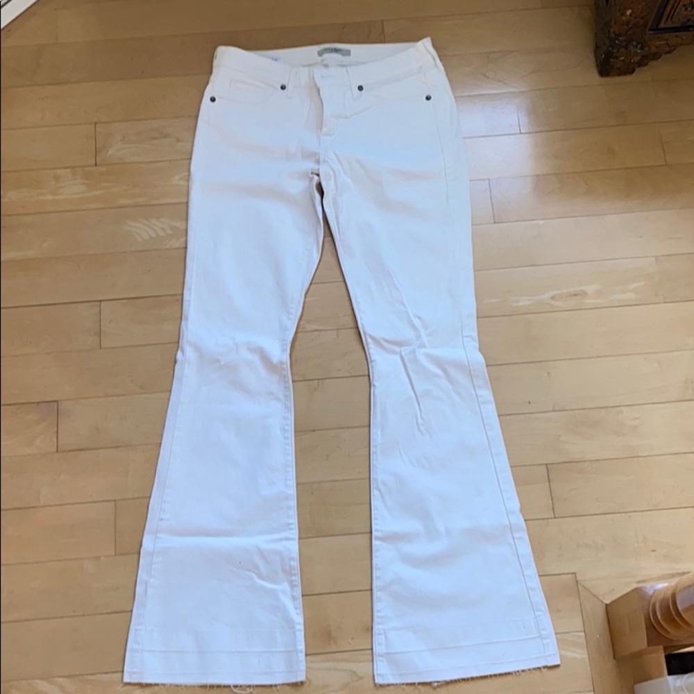 white jeans